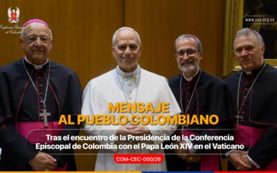 Obispos colombianos se reúnen con el Papa León XIV y envían mensaje de esperanza y unidad al país antes de las elecciones