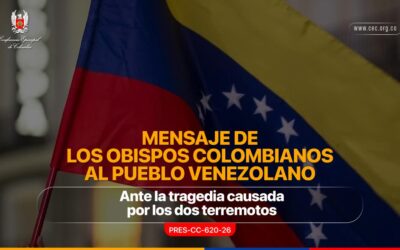 Episcopado colombiano expresa su cercanía espiritual y solidaridad con Venezuela tras los devastadores terremotos