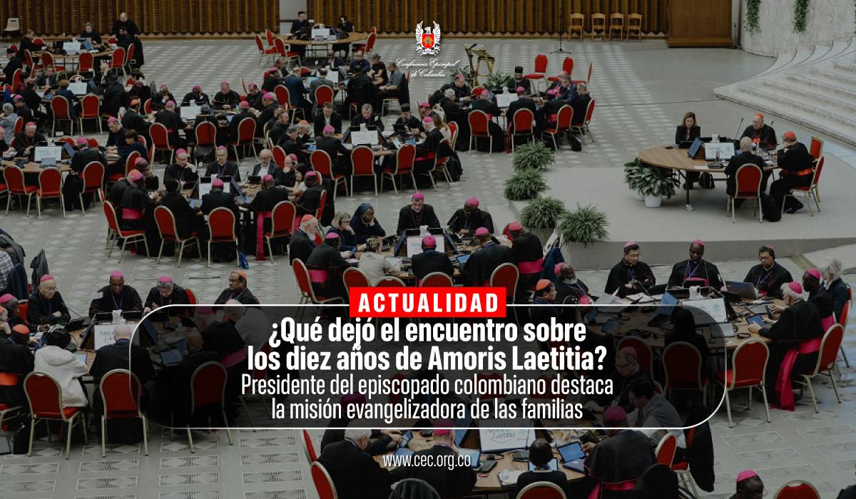 Presidente del episcopado colombiano llama a fortalecer la pastoral familiar tras encuentro en el Vaticano
